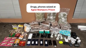 Drugs and Cellphones Seized in Kgosi Mampuru Prison Sweep