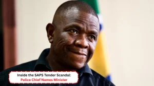 Inside the SAPS Tender Scandal Police Chief Names Minister