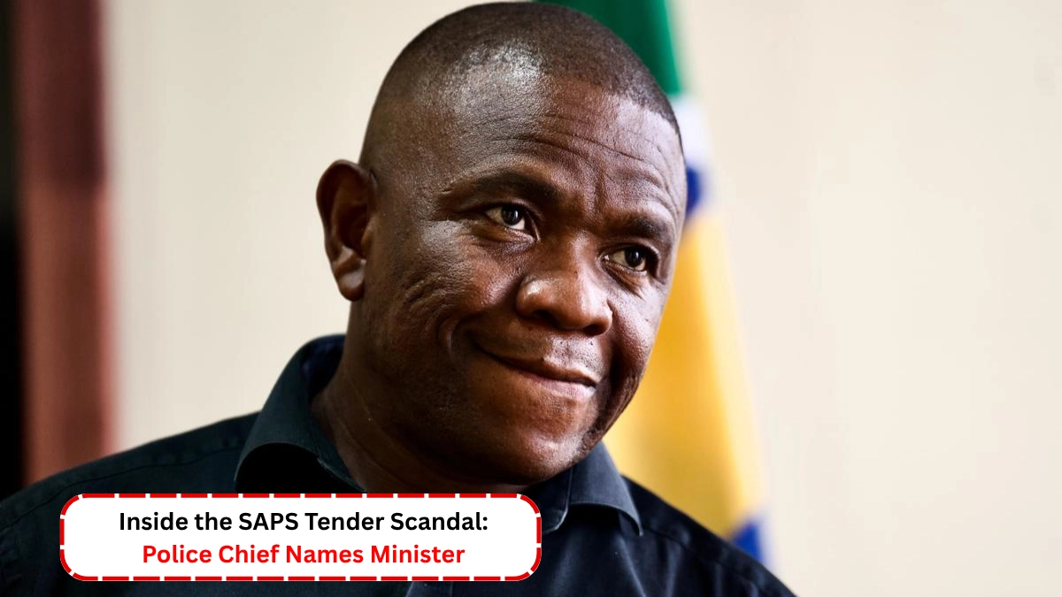 Inside the SAPS Tender Scandal Police Chief Names Minister