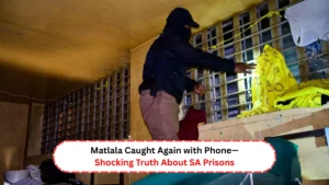 Matlala Caught Again with Phone— Shocking Truth About SA Prisons