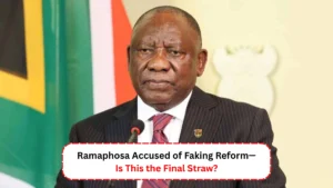 Ramaphosa Accused of Faking Reform— Is This the Final Straw