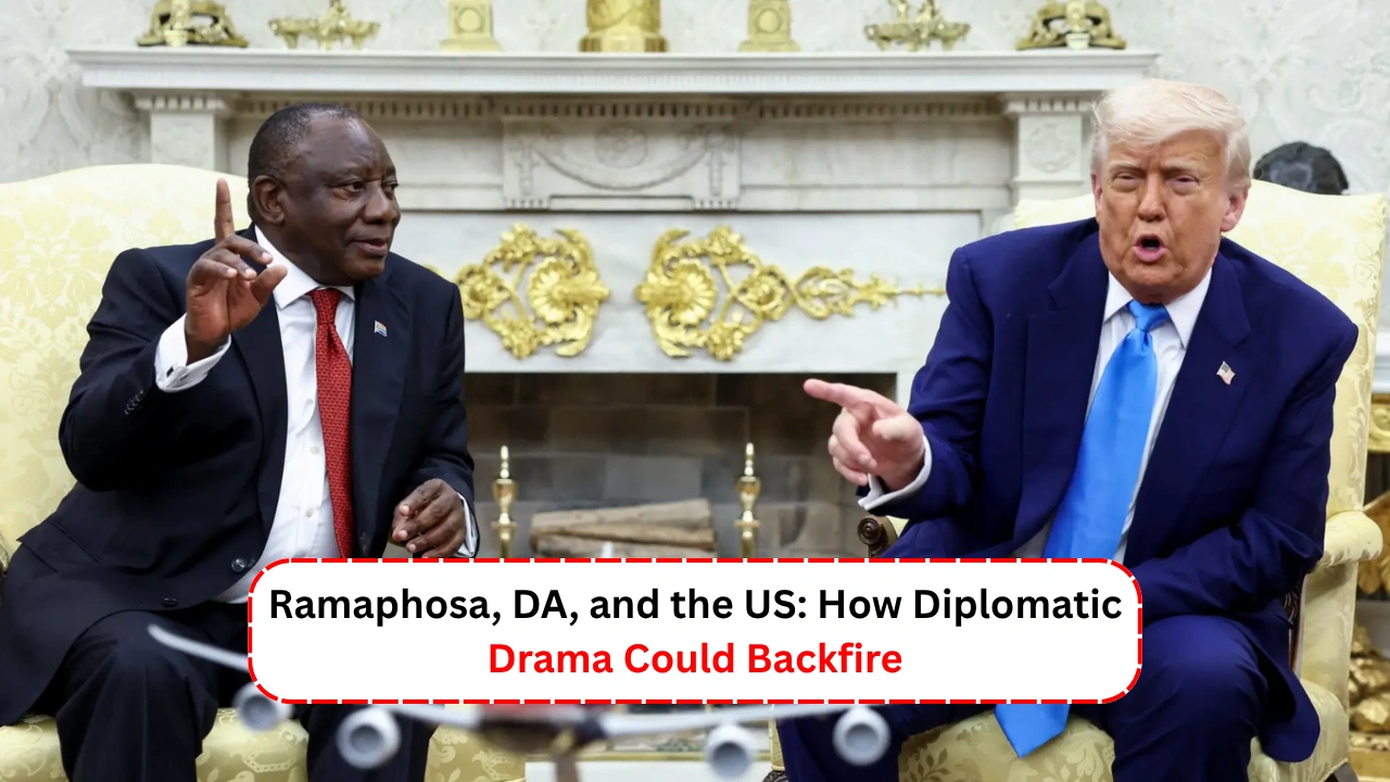 Ramaphosa, DA, and the US How Diplomatic Drama Could Backfire