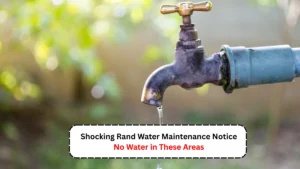 Rand Water Maintenance to Disrupt Johannesburg Supply for 4 Days