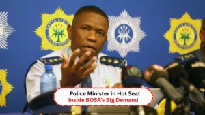 South Africans Demand Answers: Police Minister Under Fire