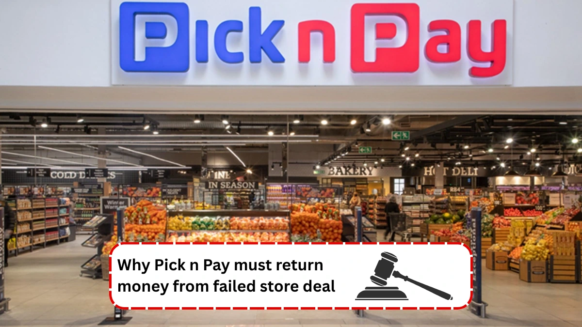 Why Pick n Pay must return money from failed store deal
