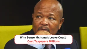 Why Senzo Mchunu’s Leave Could Cost Taxpayers Millions