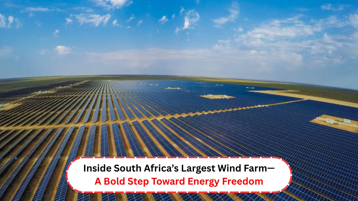 Inside South Africa’s Largest Wind Farm— A Bold Step Toward Energy Freedom