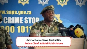 uMkhonto weSizwe Backs KZN Police Chief A Bold Public Move